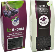 Aronia Original Naturprodukte Ar&#xF3;nia BIO su&#x161;en&#xE9; plody 200g