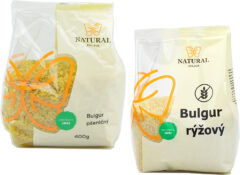 Natural Jihlava Bulgur Natural 400g - Bulgur ry&#x17E;ov&#xFD; bez lepku