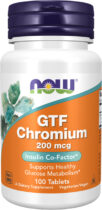 Now Foods Chr&#xF3;m GTF 200mg - 100 tabliet