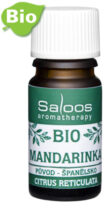 Saloos &#xC9;terick&#xFD; olej BIO - Mandarinka 5ml &#x160;panielsko