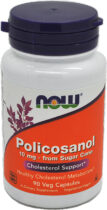 Now Foods Policosanol 10mg 90 kaps&#xFA;l